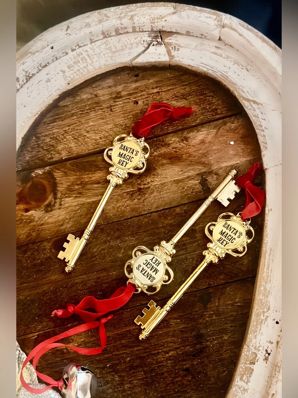 Gold and White Holiday Ornament Set - Home Accents